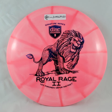 Discmania Evolution Instinct Lux Vapor - Royal Rage 2 - Leo Piironen Signature Series 2021