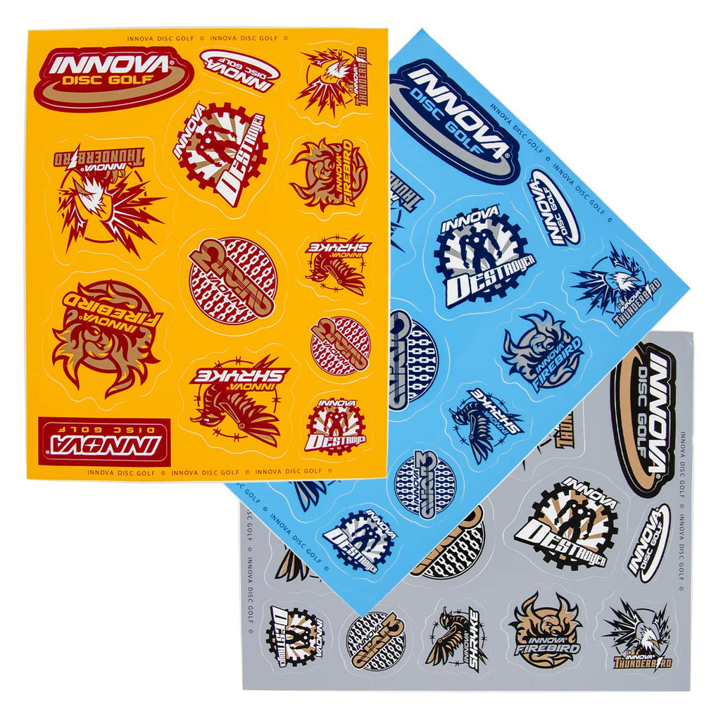 Innova Sticker Sheet 2018 - Mini Stamps