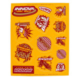 Innova Sticker Sheet 2018 - Mini Stamps