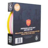 Discmania Active Soft Disc Golf Starter Set (3 Discs) - 150 Class